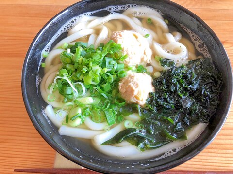 お昼ご飯に☆簡単つくねのうどん